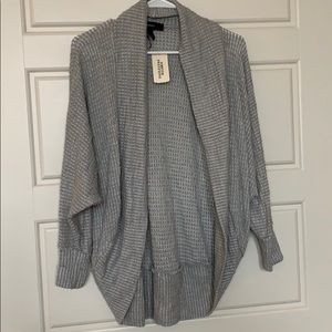 Grey Open Cardigan BNWT